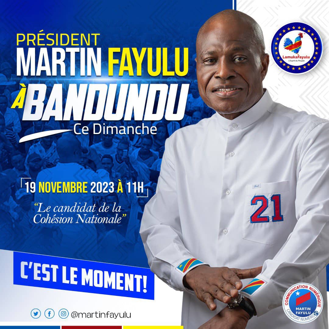 Présidentielle 2023: Martin Fayulu Lance Sa Campagne électorale Ce ...