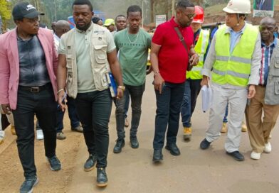 Sud-Kivu : Conduite par l’Ir Chungu Changa Dan, une forte délégation du ministère des ITPR est arrivé à Bukavu pour inspecter les travaux de réhabilitation de la RN5 Bukavu-Nyangezi-Kamanyola