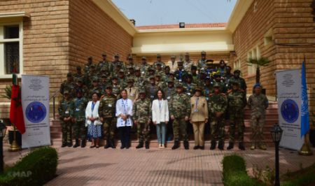 Femmes dans les opérations de paix de l’ONU : Formation à l’Etat-Major de la Zone Sud à Agadir au profit de militaires issues de 14 pays