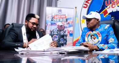 Journée historique à l’Union Sacrée : la charte signée par l’Ambassadeur Jean Thierry Monsenepwo, désormais Président de l’Asbl « Front Patriotique Congolais »