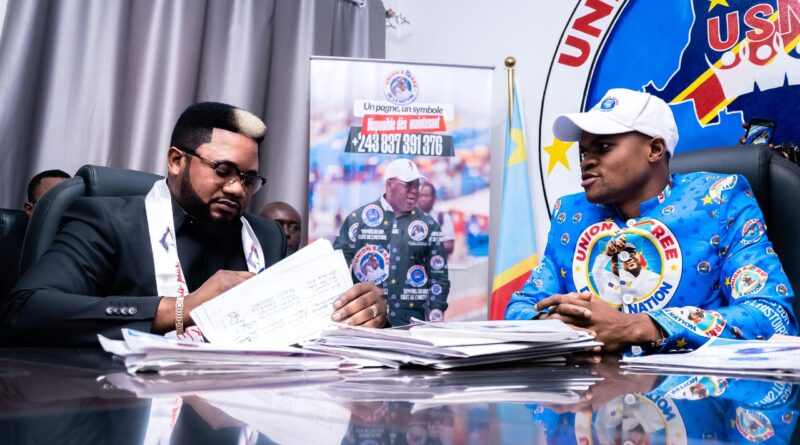 Journée historique à l’Union Sacrée : la charte signée par l’Ambassadeur Jean Thierry Monsenepwo, désormais Président de l’Asbl « Front Patriotique Congolais »