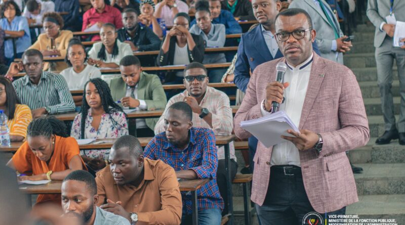Fonction Publique : Le VPM Lihau lance officiellement l’épreuve écrite du concours d’admission à l’ENA-RDC, session 2025-2026