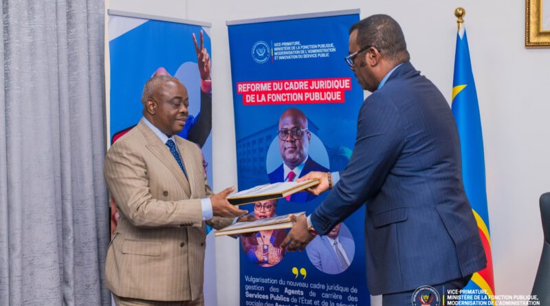 Gestion rationnelle des ressources humaines de l’État : JP Lihau dote l’IGF d’un nouveau cadre organique