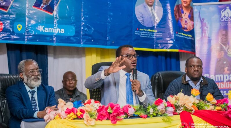 Réformes administratives : A Kamina, Jean-Pierre Lihau publie les annuaires alphabétique et numérique des Agents Publics du Haut-Lomami