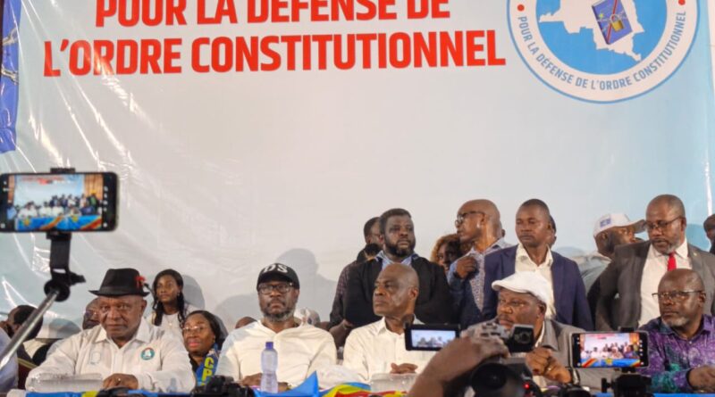RDC: l&rsquo;opposition appelle à une mobilisation nationale le 8 juillet et exige la démission de Félix Tshisekedi