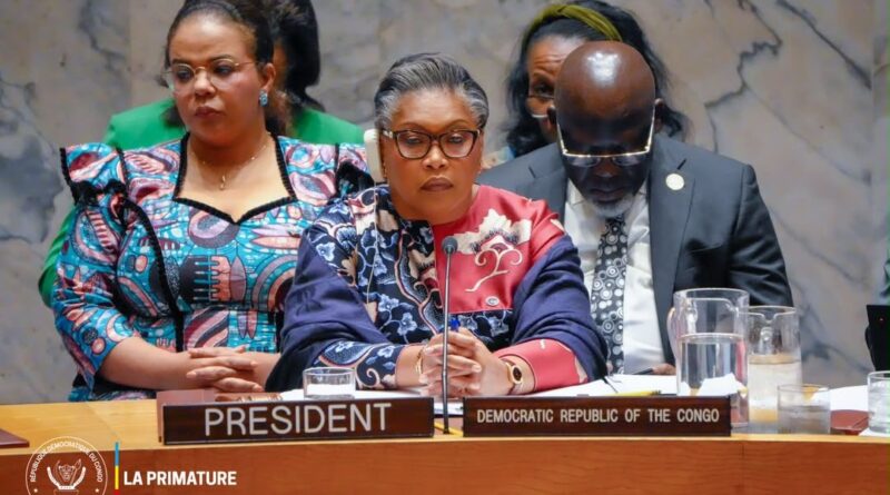 Conseil de sécurité : Judith Suminwa dénonce les violences sexuelles comme une stratégie de guerre dans l’Est de la RDC Conseil de sécurité : Judith Suminwa dénonce les violences sexuelles comme une stratégie de guerre dans l’Est de la RDC