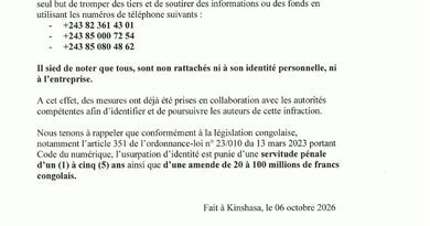 Alerte d’usurpation d’identité : L’ARSP signale que des escrocs se font passer pour son Directeur Général afin de soutirer de l’argent et des informations (Communiqué) Alerte d’usurpation d’identité : L’ARSP signale que des escrocs se font passer pour son Directeur Général afin de soutirer de l’argent et des informations (Communiqué)